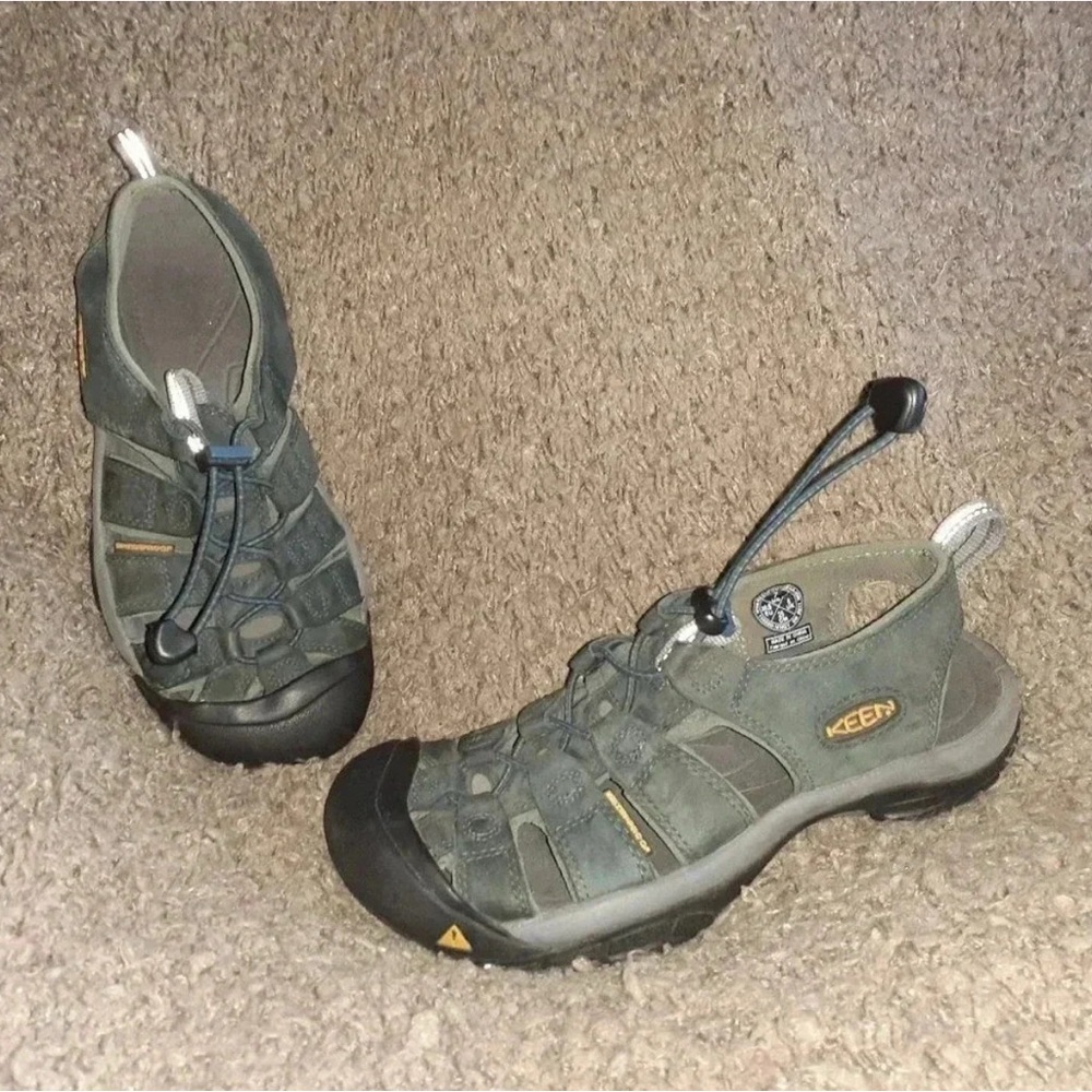 KEEN Newport H2 Dark Gray Leather